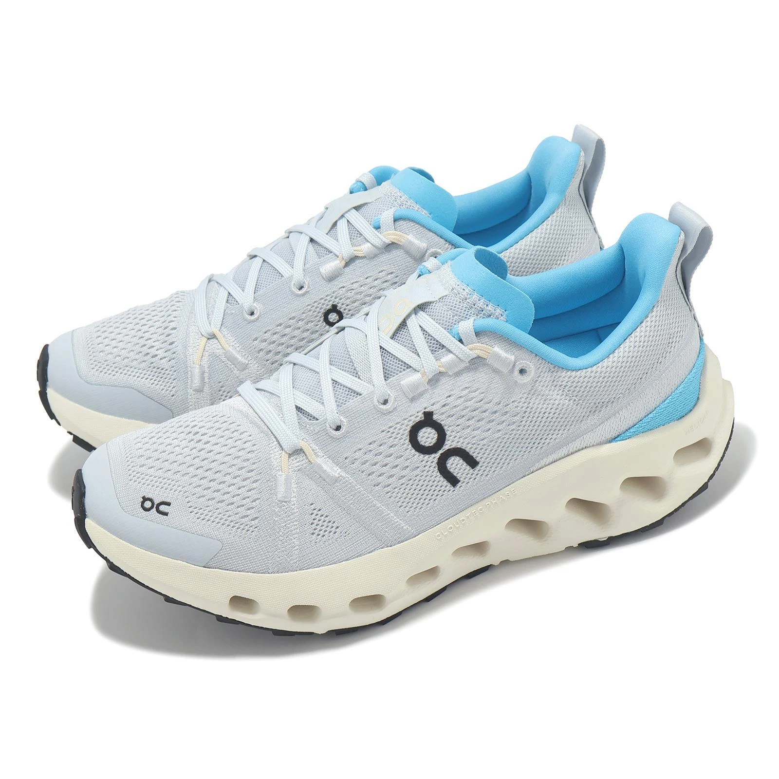 On Running Cloudsurfer Trail Blue Beige Women Road Running Shoes 3WE10103042