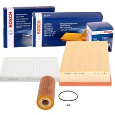 BOSCH POLLEN- LUFT- ÖL-FILTER PAKET passend für Audi A4 B6 8E2 8E5 A4 B7 8ED