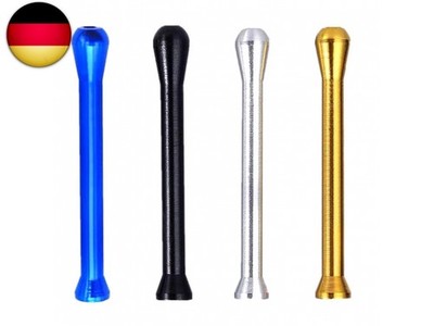 4 Stück Ziehröhrchen Set Metall Schnupftabak Röhrchen Aluminium Sniffer Rö