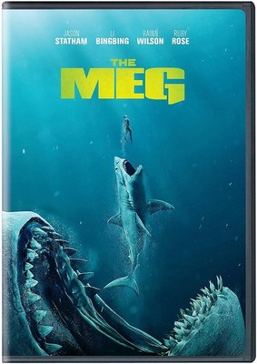 The Meg (DVD, 2018) The Disc Only Rdbx M1117 Free Shipping