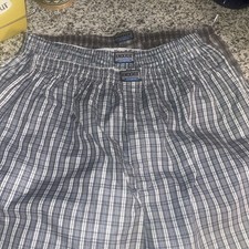 3 Mens Knocker Boxer Trunk Plaid Shorts Underwear Lot Cotton Briefs XL