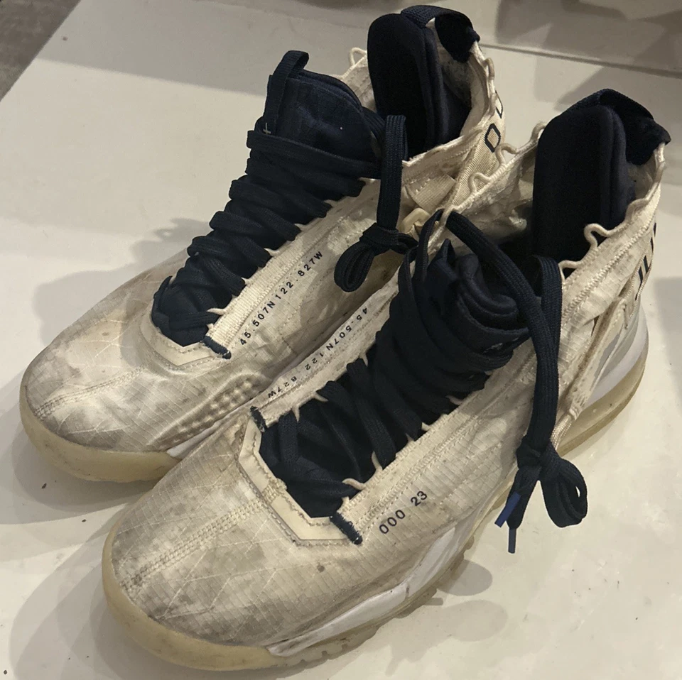 Nike BQ6623-104 Air Jordan Proto-Max 720 marfim pálido meia-noite branco marinho masculino 9 - Imagem 3 de 4