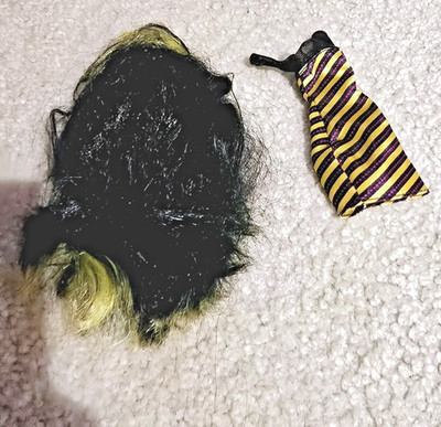 Monster High Create A Monster CAM C.A.M. Insect Bee Doll Wig and dress