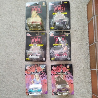  NWO WCW Wrestling Nitro Streetrods Autos Neu auf Karte x 6