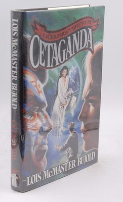 Signed First Edition Lois McMaster Bujold - Cetaganda Baen Books hardcover