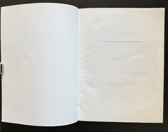 Augustus Vincent Tack: Landscape of the Spirit by Furth 1993 SC Phillips Foto 4 de 4