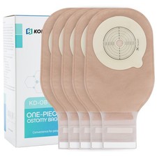 20 PCS Colostomy Bags,Ostomy Supplies,One Piece Drainable Ostomy Pouch with Clos