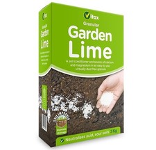 Vitax Garden Lime Granular Soil Conditioner Source Of Calcium Granule Size 3kg