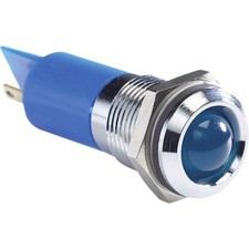 APEM Q14P1CXXR12E 12V/DC Red LED Signal Light