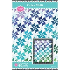 Color Shift Quilt Pattern by Blooming Boldly Designs