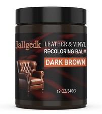 Leather Recoloring Balm - Color Restorer, Repair Dark Brown