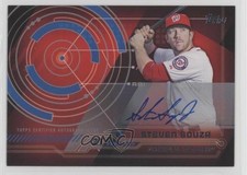 2014 Topps Trajectory Steven Souza Jr Steven Souza #TA-SS Auto 0x8t