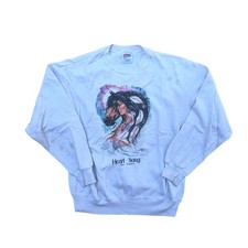 Jan Taylors Heart Song Sweatshirt Womens Size Large 1990's