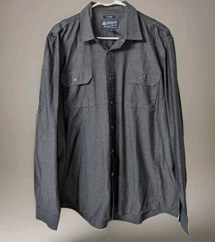 Camicia American Rag manica lunga con bottoni bottoni a pressione uomo taglia XL - Foto 1 di 6