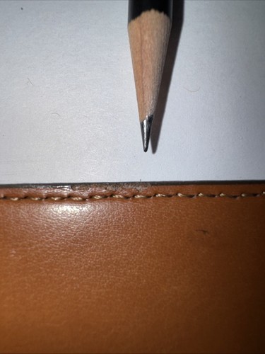 Jos A. Banks geprägter Ledergürtel Herren 42 braun silberfarbene Schnalle Made in USA - Bild 12 von 14