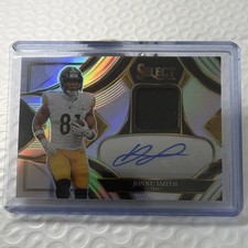Panini 2025 Select Jonnu Smith #SME-JSH Auto Mem Signature /249 Steelers