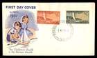 Mayfairstamps New Zealand FDC 1951 Sailboats Children First Day Cover aaz_51551