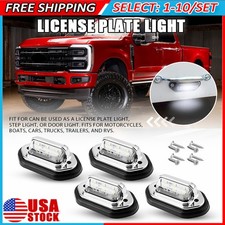4-40x Universal License Plate Led Back Up Light Car Suv Truck 6000k Super White 4-40x Universal License Plate Led Back Up Light Car Suv Truck 6000k Super White