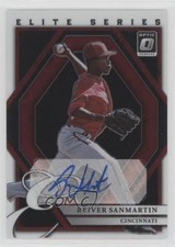 2022 Panini Donruss Optic The Elite Series Signatures Reiver Sanmartin Auto 14xt