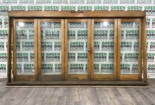 WOODEN WIDE BIFOLDING DOORS BI-FOLDS EXTERNAL DOUBLE GLAZED SLIDING EXTERIOR