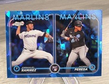 Emmanuel Ramirez Jhonny Pereda 2024 Topps Chrome Sapphire Rookie Combos #USCS185