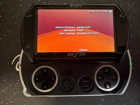 Sony PSP Go PlayStation Portable Go Tested Black PSP-N1001 Console  Bundle Case
