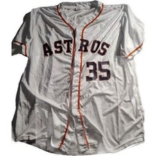 Houston Astros #35 Verlander White Home Baseball Jersey XL Sports Team Apparel