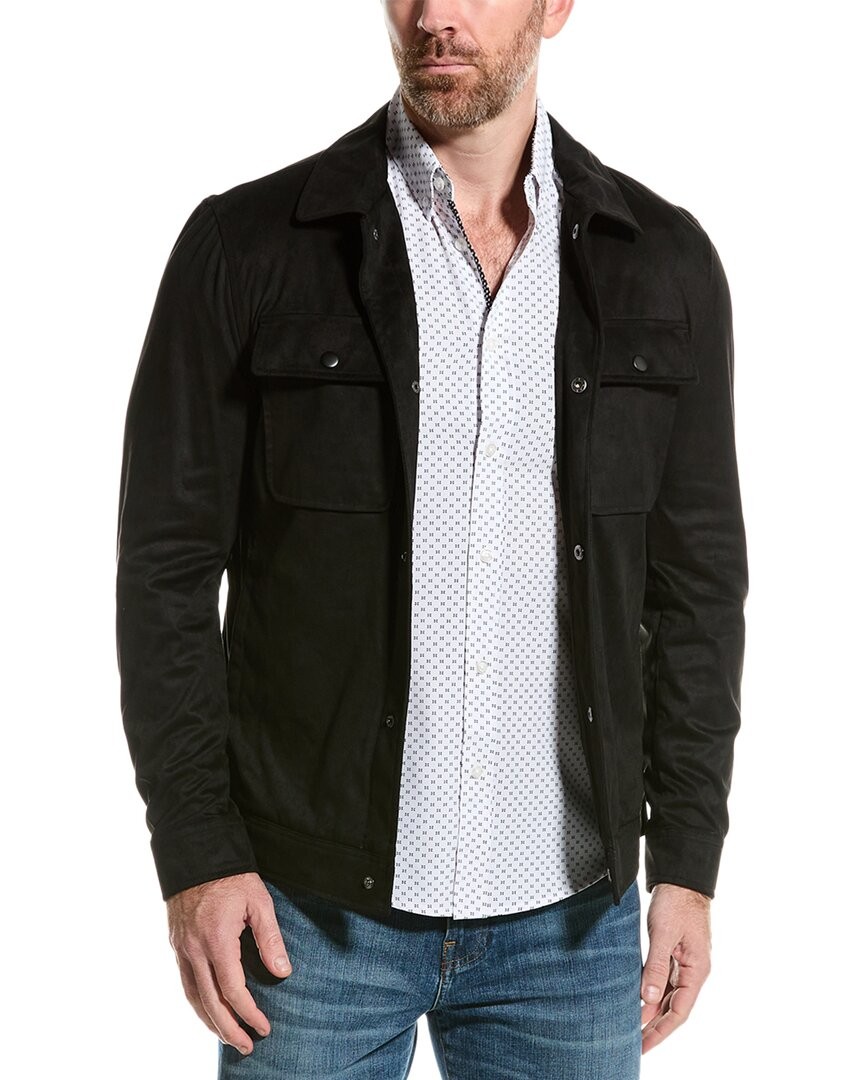 Отчетная коллекция Modern Fit Shacket Мужская черная 48