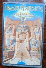 1984 Iron Maiden Powerslave Cassette Tape EMI Records Untested