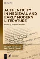 Rebecca Menmuir | Authenticity In Medieval And Early Modern Literature | Buch