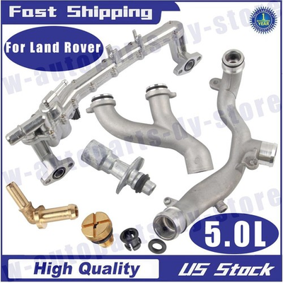 #ad Aluminum Coolant Water Pipe System Kit For Land Rover Jaguar XJ XJR F Type R SVR $99.90