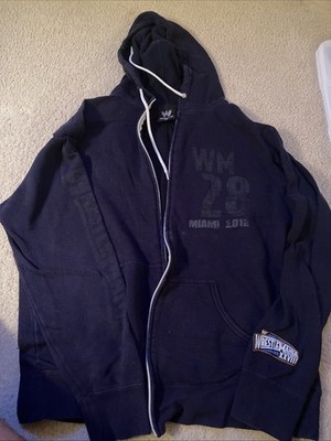 WWE Wrestlemania 28 XXVIII Zip Hoodie Sweatshirt Size XL