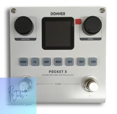 DONNER POCKET X EC7031 Multieffektpedal - Tragbares Design JP