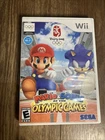 Mario & Sonic at the Olympic Games Nintendo Wii 2007 CIB Manual Beijing 2008
