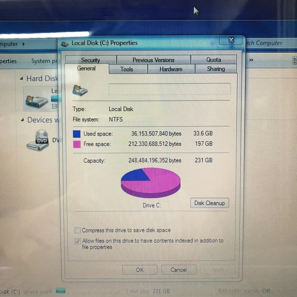 Portátil retro para juegos Toshiba Satellite Athlon 2,10 GHz 3 GB de RAM Windows 7 Ultimate Foto 3 de 4