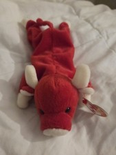 Ty Beanie Baby Snort the Bull 9