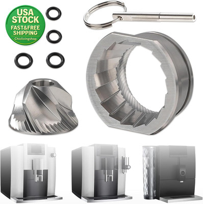 Conical Burr Grinder Set for JURA Coffee Machines G2 G3 E6 E8 S8 Z10 J6 High