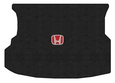 Lloyd Luxe Trunk Carpet Mat for '98-02 Honda Accord w/Red on Black Honda H Logo