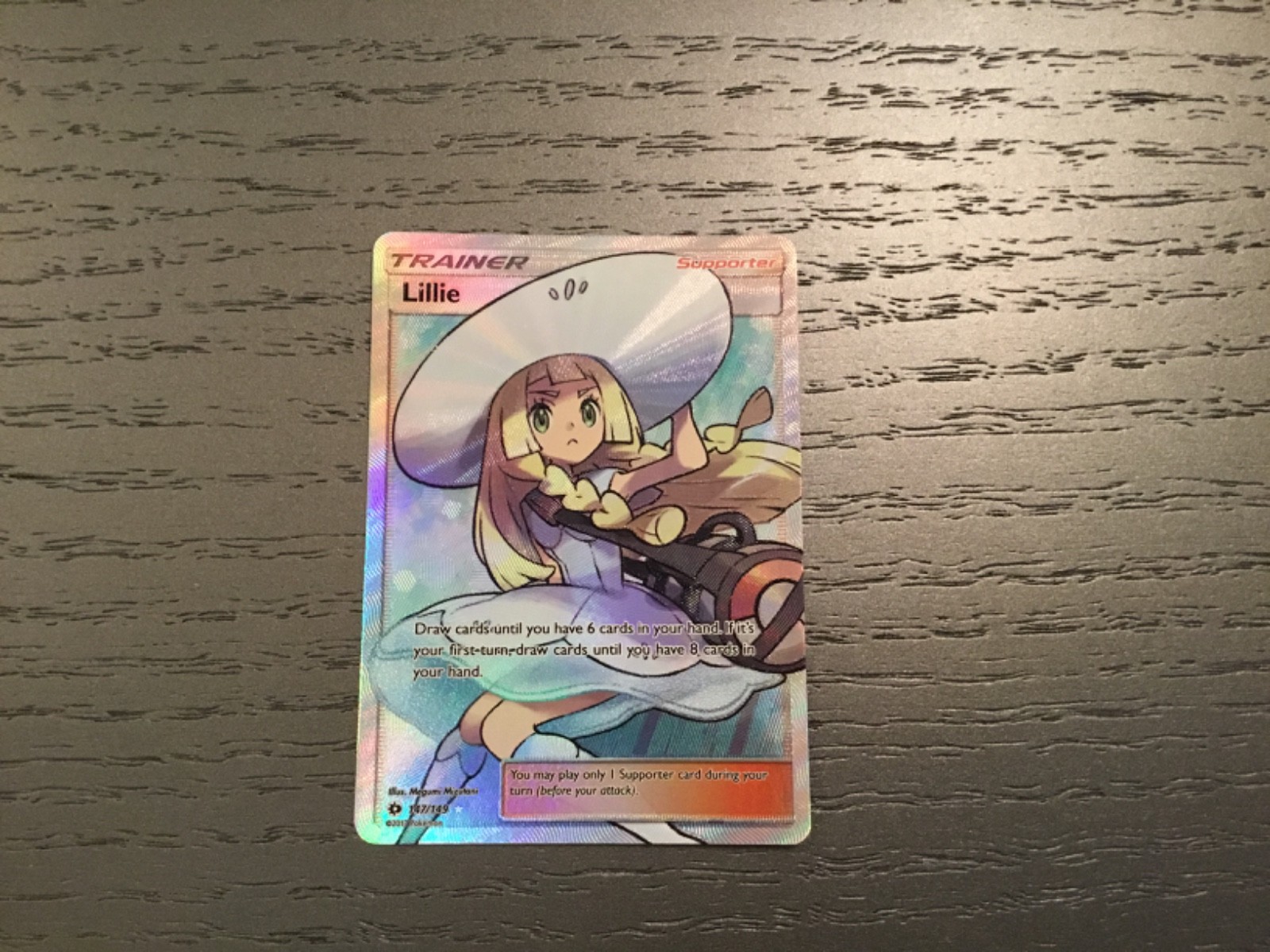 Pokémon Lillie Full Art 147/149 Sun & Moon NM