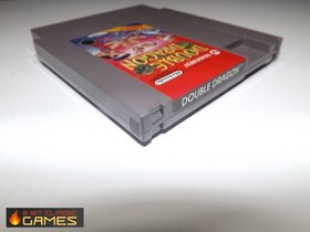 Double Dragon  WORN COMPLETE BOX  - NINTENDO NES - FAST SHIPPING!  416a