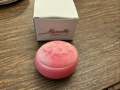 Vintage Marvella Pink Trinket Box