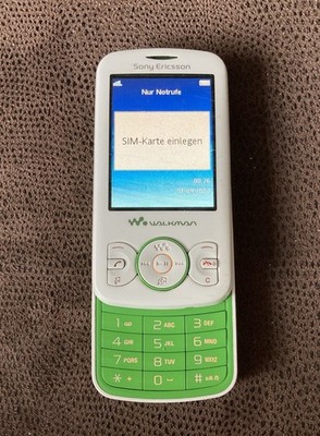 Sony Ericsson Spiro W100i Slider-Handy T9-Tastatur Sony Walkman -Retro - Vintage