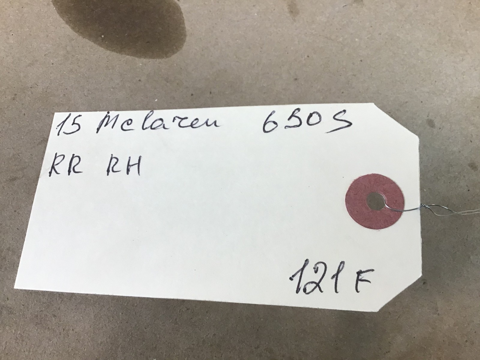McLaren 650S 2015 Hydraulic Oil Hose Line Pipe 15-17 ;:A