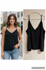 Abercrombie Fitch Black Camisole Top size XL