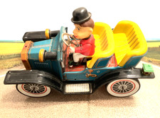 TN JAPAN Nomura MYSTERY Old Timer Car J1901 Tinplate Battery Operated 9" PROJECT