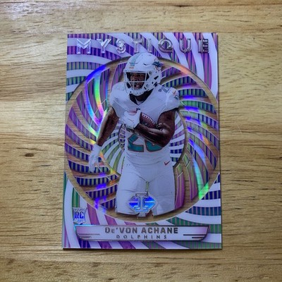 2023 Panini Illusions De Von Devon Achane Mystique Rainbow #9 SSP RC Case Hit