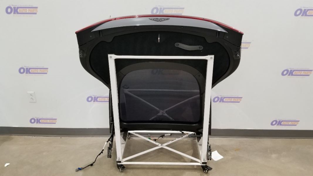 Aston Martin Vantage Rear Condenser compartment lid Gray