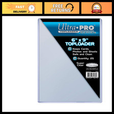 25-Pack 6x9 Toploaders for Trading Cards, Photos  Collectibles - Durable Protec