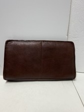 VTG Famous Genuine Leather Clutch Purse