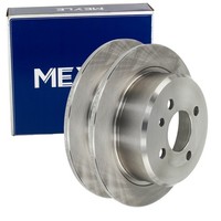2X Meyle Bremsscheiben 258Mm Hinten Passend FÜR BMW 3